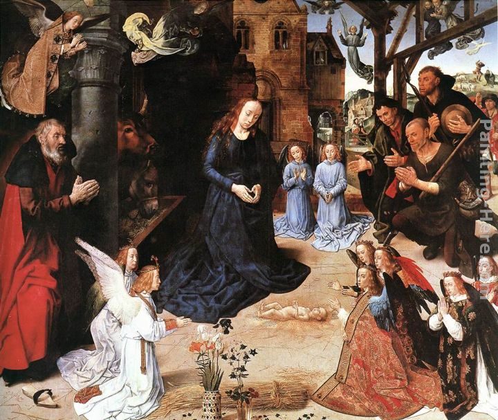 Hugo van der Goes The Adoration of the Shepherds